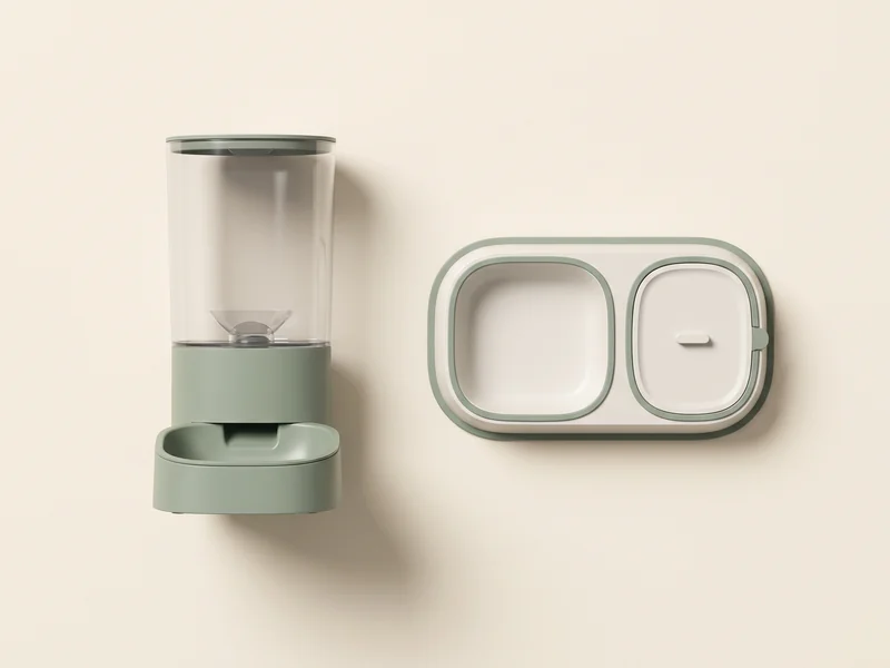 Two generic automatic feeder formats shown side by side
